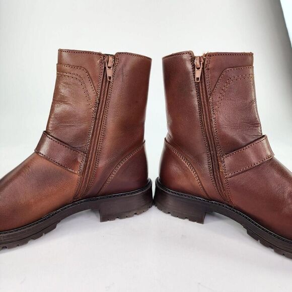 Bootlegger CRUZA TENDENCIA Women's US 8.5 Made in Portugal Astra 3-Buckle Bootd - Picture 7 of 11